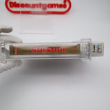 SHINOBI - WATA GRADED 7.5 B+! NEW & Factory Sealed with Authentic V-Overlap Seam! (NES Nintendo)
