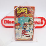 SUPER MARIO BROS 3: MISADVENTURES IN BABYSITTING - NEW & Factory Sealed with Authentic H-Overlap Seam! (VHS)
