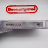 NINJA GOLF - CGC GRADED 9.2 A++! NEW & Factory Sealed! (Atari 7800)