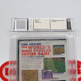 FIFA SOCCER '97 1997 - WATA GRADED 9.4 B! NEW & Factory Sealed! (Sega Genesis)