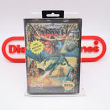 CADASH - POP ZERO GAME! NEW & Factory Sealed with Authentic Tube Seal! (Sega Genesis)