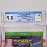 SONIC COLORS ULTIMATE - CGC GRADED 9.8 A++! NEW & Factory Sealed! (XBox One)