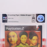 CROUCHING TIGER HIDDDEN DRAGON - WATA GRADED 9.6 A+! NEW & Factory Sealed! (PS2 PlayStation 2)
