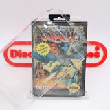 CADASH - POP ZERO GAME! NEW & Factory Sealed with Authentic Tube Seal! (Sega Genesis)