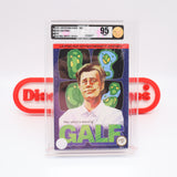GALF (GOLF GAME) - 1 of 450 - VGA GRADED 95 MINT GOLD! NEW & Factory Sealed! (NES Nintendo)