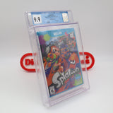 SPLATOON - CGC GRADED 9.9 A++! NEW & Factory Sealed! (Nintendo Wii U)