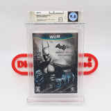 BATMAN: ARKHAM CITY ARMORED EDITION - JAPAN COVER! WATA GRADED 9.8 A++! NEW & Factory Sealed! (Nintendo Wii U)