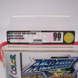 MEGAMAN / MEGA MAN XTREME - VGA GRADED 90 MINT GOLD! NEW & Factory Sealed with Authentic H-Seam! (GBC Game Boy Color)
