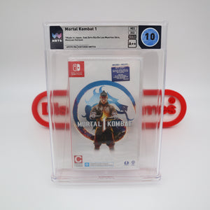 MORTAL KOMBAT 1 - SUB ZERO DIA DE LOS MUERTOS SKIN! PERFECT/HIGHEST GRADED WATA 10 A++! NEW & Factory Sealed! (Nintendo Switch)