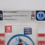 MORTAL KOMBAT 1 - SUB ZERO DIA DE LOS MUERTOS SKIN! PERFECT/HIGHEST GRADED WATA 10 A++! NEW & Factory Sealed! (Nintendo Switch)