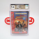 INSTRUMENTS OF CHAOS STARRING YOUNG INDIANA JONES - CGC GRADED 9.8 A+! NEW & Factory Sealed! (Sega Genesis)