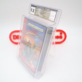 INSTRUMENTS OF CHAOS STARRING YOUNG INDIANA JONES - CGC GRADED 9.8 A+! NEW & Factory Sealed! (Sega Genesis)