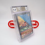LOTUS II 2 - CGC GRADED 9.8 B+! NEW & Factory Sealed! (Sega Genesis)