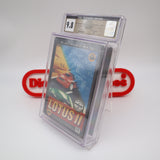 LOTUS II 2 - CGC GRADED 9.8 B+! NEW & Factory Sealed! (Sega Genesis)