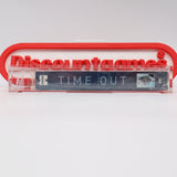 TIME OUT (PROMO SCREENER) - IGS GRADED 8.5 BOX & 7.5 SEAL! NEW & Factory Sealed with Authentic H-Overlap Seam! (VHS)