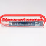 TIME OUT (PROMO SCREENER) - IGS GRADED 8.5 BOX & 7.5 SEAL! NEW & Factory Sealed with Authentic H-Overlap Seam! (VHS)