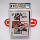 FIFA SOCCER '96 1996 - CGC PEDIGREE GRADED 9.8 A+! NEW & Factory Sealed! (Sega Genesis)