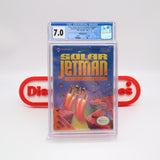 SOLAR JETMAN - CGC GRADED 7.0 A+! NEW & Factory Sealed with Authentic H-Seam! (NES Nintendo)