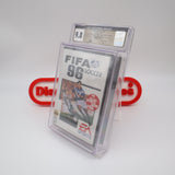 FIFA SOCCER '96 1996 - CGC PEDIGREE GRADED 9.8 A+! NEW & Factory Sealed! (Sega Genesis)