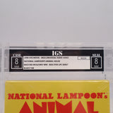 NATIONAL LAMPOON'S ANIMAL HOUSE - IGS GRADED 8 BOX & 8 SEAL! NEW & Factory Sealed with Authentic V-Overlap Seam! (VHS)
