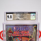 NBA ALL-STAR CHALLENGE - CGC PEDIGREE GRADED 9.8 A++! NEW & Factory Sealed! (Sega Genesis)
