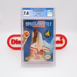 SPACE SHUTTLE PROJECT - CGC GRADED 7.0 A+! NEW & Factory Sealed with Authentic H-Seam! (NES Nintendo)