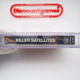 KILLER SATELLITES - WATA GRADED 9.0 A+! NEW & Factory Sealed! (Atari 2600)