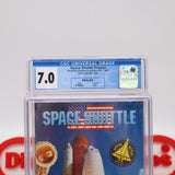 SPACE SHUTTLE PROJECT - CGC GRADED 7.0 A+! NEW & Factory Sealed with Authentic H-Seam! (NES Nintendo)