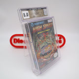 HIGH SPEED PINBALL - CGC PEDIGREE GRADED 8.0 A++! NEW & Factory Sealed with Authentic H-Seam! (NES Nintendo)