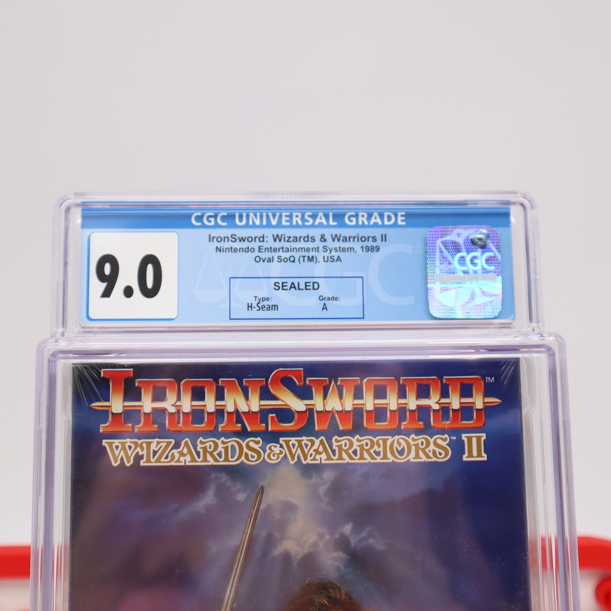 WIZARDS WARRIORS II 2: IRONSWORD IRON SWORD CGC GRADED A