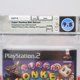 SUPER MONKEY BALL DELUXE - WATA GRADED 9.8 A++! NEW & Factory Sealed! (PS2 PlayStation 2)