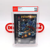 VIEWPOINT / VIEW POINT - LONGBOX! PSA/WATA GRADED 9.6 A+! NEW & Factory Sealed! (PS1 PlayStation 1)