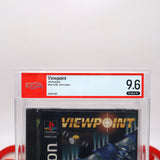 VIEWPOINT / VIEW POINT - LONGBOX! PSA/WATA GRADED 9.6 A+! NEW & Factory Sealed! (PS1 PlayStation 1)
