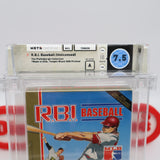 RBI R.B.I. BASEBALL - UNLICENSED - WATA GRADED 7.5 A! NEW & Factory Sealed! (NES Nintendo)