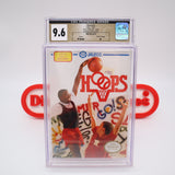 HOOPS BASKETBALL - CGC PEDIGREE GRADED 9.6 A+! NEW & Factory Sealed with Authentic H-Seam! (NES Nintendo)