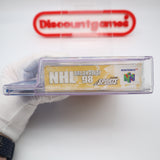 NHL BREAKAWAY 98 1998 HOCKEY - CGC GRADED 9.2 A! NEW & Factory Sealed! (Nintendo 64 N64)