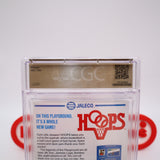 HOOPS BASKETBALL - CGC PEDIGREE GRADED 9.6 A+! NEW & Factory Sealed with Authentic H-Seam! (NES Nintendo)