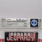 JEOPARDY! 25TH ANNIVERSARY EDITION - WATA GRADED 9.0 A! NEW & Factory Sealed with Authentic H-Seam! (NES Nintendo)
