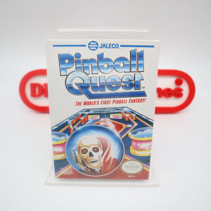 PINBALL QUEST - NEW & Factory Sealed with Authentic H-Seam! (NES Nintendo)
