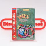 IZZY'S QUEST FOR THE OLYMPIC RINGS - NEW & Factory Sealed with Authentic Tube Seam! (Sega Genesis)