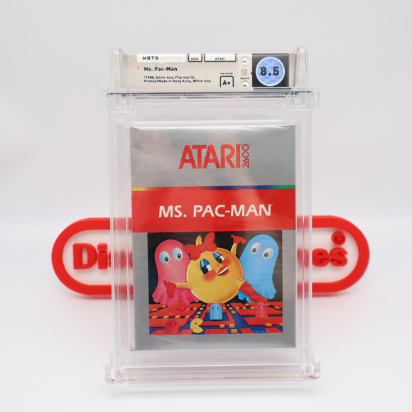 MS. PAC-MAN / MRS. PACMAN - WATA GRADED 8.5 A+! NEW & Factory Sealed! (Atari 2600)