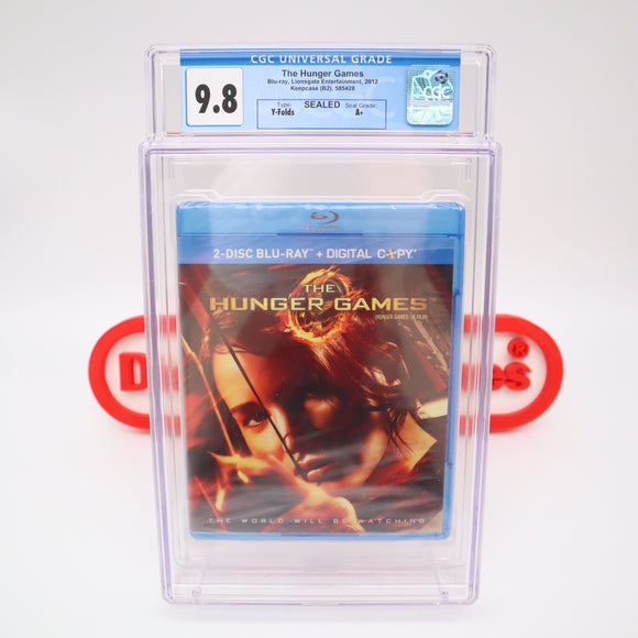 THE HUNGER GAMES - CGC GRADED 9.8 A+! NEW & Factory Sealed! (BLU-RAY)