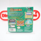 GOLDEN NUGGET CASINO - NEW & Factory Sealed with Authentic 3-Sided Seam! (GBA Game Boy Advance)