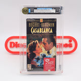 CASABLANCA - IGS GRADED 8 BOX & 8 SEAL! NEW & Factory Sealed with Authentic 3-Sided Seam! (VHS)