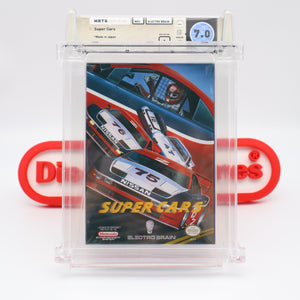 SUPER CARS - WATA GRADED 7.0 A! NEW & Factory Sealed with Authentic H-Seam! (NES Nintendo)