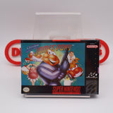 SUPER JAMES POND - NEW & Factory Sealed with Authentic V-Seam! (SNES Super Nintendo)