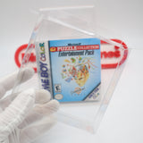 MICOSOFT 6 IN 1 PUZZLE COLLECTION ENTERTAINMENT PACK - CASE FRESH!! NEW & Factory Sealed with Authentic H-Seam! (Game Boy Color)