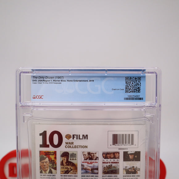 10 FILM WAR COLLECTION - CGC GRADED 8.5 A+! NEW & Factory Sealed! (DVD)