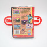 ETERNAL CHAMPIONS - NEW & Factory Sealed with Authentic V-Overlap Seam! (Sega Genesis)