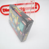 CHAMPIONSHIP POOL - NEW & Factory Sealed with Authentic H-Overlap Seam! (SNES Super Nintendo)